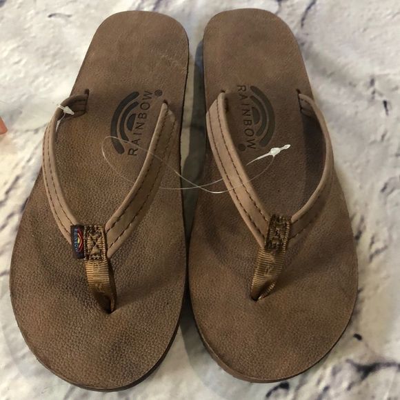 Rainbow Shoes - Rainbow Luxury Leather Collection Sandals Sz Medium (6.5/7.5)